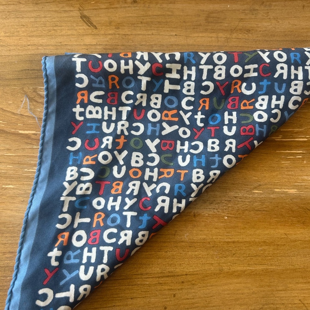 Colorful Tory Burch Silk Bandana